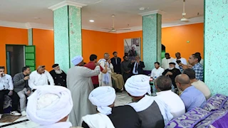 وزير الشباب والرياضة يلتقي مشايخ العبابدة بأسوان -صور