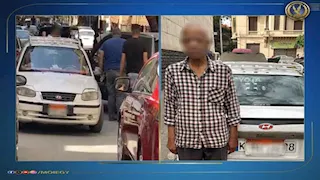 القبض على سائق أجرة تسبب في عرقلة المرور بعابدين