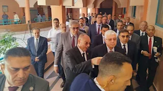 وزير التعليم العالي يصل الدقهلية لحضور اجتماع المجلس الأعلى للمعاهد الخاصة