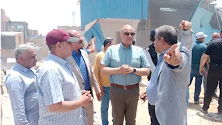 حملة مكبرة لإزالة التعديات على الأراضي الزراعية بالقليوبية