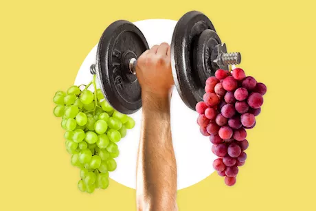 تناول العنب بعد التمرين- إليك فوائده