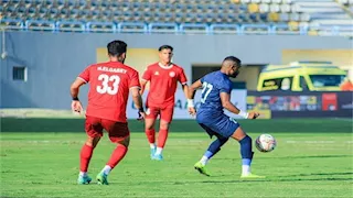 توقف مباراة إنبي وحرس الحدود بسبب عطل بالإضاءة (صورة)