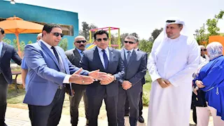 مؤسسة زايد العليا " تفتتح أول حديقة ترفيهية للمكفوفين فى مصر ضمن برنامج "جسورالأمل القابضة" 