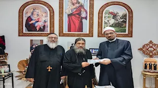 كنيسة مار جرجس بالسويس تشتري صكوك أضاحي من الأوقاف 