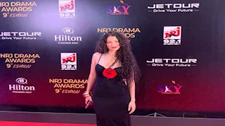 بالصور.. أميرة أديب بإطلالة أنيقة في حفل توزيع جوائز كأس إينرجي للدراما 