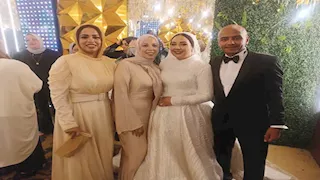 زفاف الزميل محمد البدري وفيروز حسني .. و"مصراوي" يهنئ العروسين