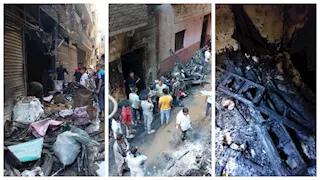 حريق هائل وخسائر فادحة.. ماذا حدث في طهطا؟ (فيديو وصور)