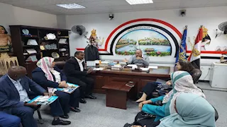 وكيل تعليم أسوان يستقبل فريق برنامج "مستقبلي" بمنظمة اليونيسف