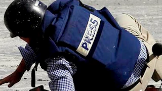 صحفيون يحتجون على استمرار احتجاز 4 من زملائهم في اليمن