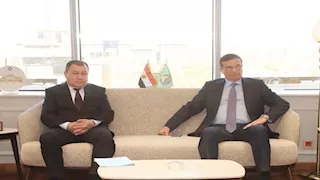 وزير الزراعة يستقبل وفدًا رفيع المستوى من مجلس الوزراء بجمهورية أوزبكستان