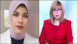 مشادة بين لميس الحديدي ومنار غانم بشأن أمطار الإسكندرية