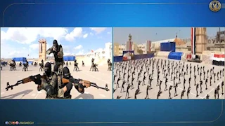 "عروض قتالية".. الداخلية تنظم احتفالية بتخريج الدفعة التاسعة من معاهد معاوني الأمن | فيديو وصور