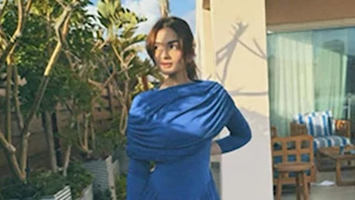 بفستان أزرق.. ملك أحمد زاهر تتألق في أحدث ظهور لها (صور)