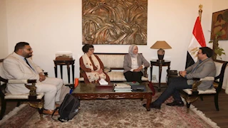 وزير الثقافة يبحث مع جمعية المكنز الإسلامي تدريب الكوادر وحفظ التراث 