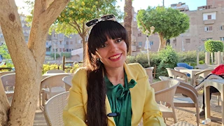 بعد تكريمها.. حنان بقطر: الرئيس السيسي حسسني إني بنته بجد (فيديو وصور)