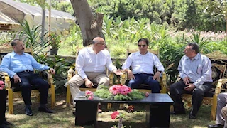 محافظ القليوبية ورئيس جامعة بنها يفتتحان موسم حصاد القمح بكلية الزراعة -صور