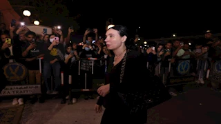 سليم سحاب ودينا يقدمان واجب العزاء في وليد مصطفى زوج كارول سماحة (صور)