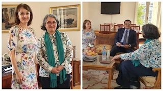 مديرة "القومي للترجمة" تلتقي سفيرة رومانيا بالقاهرة