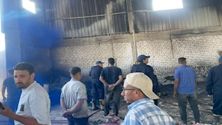 السيطرة على حريق بمخزن مصنع بلاستيك في المنيا (صور)