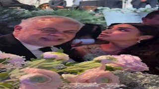 بطل قصة حياتي.. روجينا تتغزل في زوجها أشرف زكي بحفل زفاف رنا رئيس