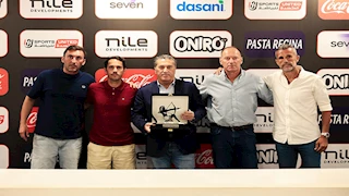 "درع النادي وهدايا تذكارية".. الزمالك يكرم بيسيرو ومعاونيه داخل مقر النادي