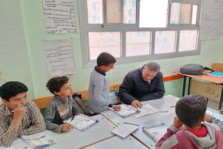 تعليم البحيرة: رفع درجة الاستعداد لاستقبال امتحانات  الفصل الدراسي الثاني - صور