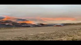 الغربية تحترق مرتين في جمعة واحدة.. النيران تلتهم شونة كتان بقرية ميت هاشم