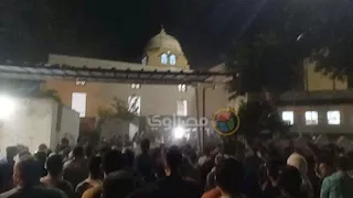 تشييع جنازة الصياد الغارق فى بحيرة البرلس بكفر الشيخ -صور