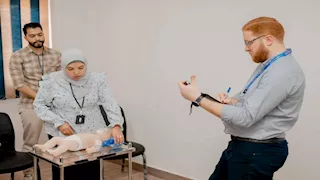 اعتماد وحدة التدريب بـ"تمريض الإسكندرية" من جمعية القلب الأمريكية- صور