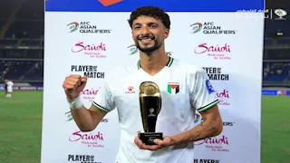 "من أجل الأطفال".. رسالة مؤثرة من وسام أبو علي بعد خسارة فلسطين فرص التأهل لمونديال 2026