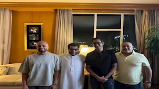 "هيكون نار".. تركي آل الشيخ يشوق متابعيه لفيلم الفيل الأزرق 3