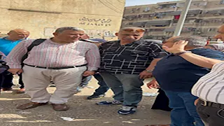 محافظ بورسعيد يوبخ مسؤول شركة النظافة: "خليتوا شكلنا وحش" - صور