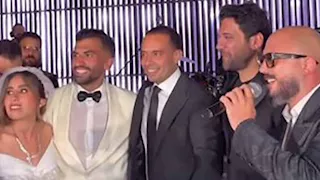 25 صورة لنجوم الفن من حفل زفاف منة عدلي القيعي ويوسف حشيش