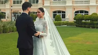 جمالها رهيب.. 7 صور لإطلالة شيرين بيوتي تخطف الأنظار في حفل زفافها