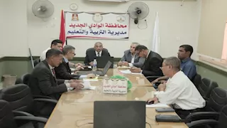 وكيل تعليم الوادي الجديد يترأس غرفة عمليات امتحانات الثانوية العامة 