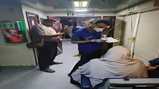 الحجر الصحي بجنوب سيناء يتابع حالة الحجاج العائدين عبر ميناء نويبع