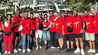 صور جديدة لنجوم الفن أثناء مؤازرة الأهلي أمام إنتر ميامي في مونديال الأندية