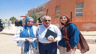 سهل ومباشر.. سعادة طلاب الثانوية بجنوب سيناء بامتحان الفرنساوي