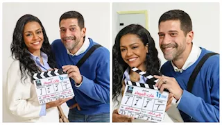 أسماء أبو اليزيد تنشر صورًا مع أحمد مجدي من كواليس "فات الميعاد"