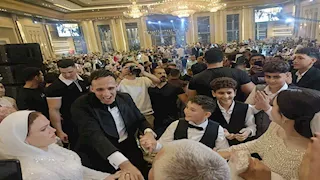 7 صور جديدة من حفل زفاف ناصر منسي