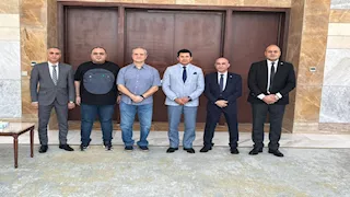 وزير الرياضة يلتقي رئيس اتحاد رفع الأثقال والمدير الفني الجديد للمنتخب