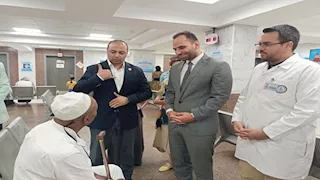 رئيس الرعاية الصحية والعلاجية يتفقد منشآت فرع الإسماعيلية 