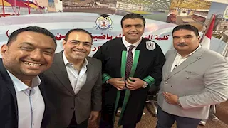 إشادة أكاديمية برسالة ماجستير مدير شباب بورسعيد حول ناشئي كرة اليد