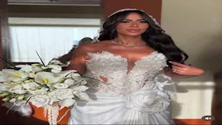 زوجها ووالدها يقبلان رأسها ويدها.. صور من حفل زفاف ابنة ماجد المصري