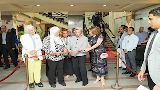 صور.. وزيرة البيئة تفتتح معرض "إعادة التدوير"