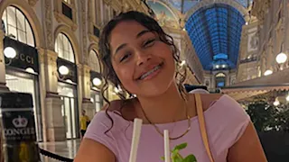 داليا البحيري تنشر صورا لابنتها بإيطاليا والجمهور يعلق (صور)