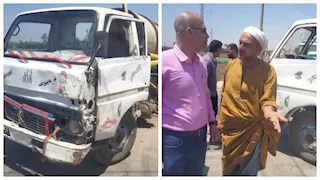 ضبط سيارة تلقي مخلفات صرف صحي بترعة صدفا بأسيوط