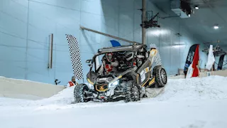 4x4 تحت الصفر سباق على الجليد في مصر –صور 