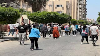 ماذا قال طلاب طلاب الثانوية العامة ببورسعيد عن امتحان العربي -صور