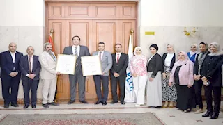 حصول الجامعـة المصرية للتعلم الإلكتروني الأهلية على شهــادتي الأيزو الدولية